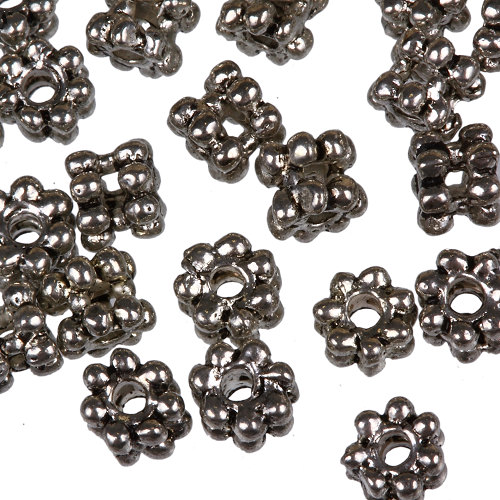 50x Metall Perlen, Schmuckteile, Verbinder, Schmuck DIY, 7202 - zum Schließen ins Bild klicken